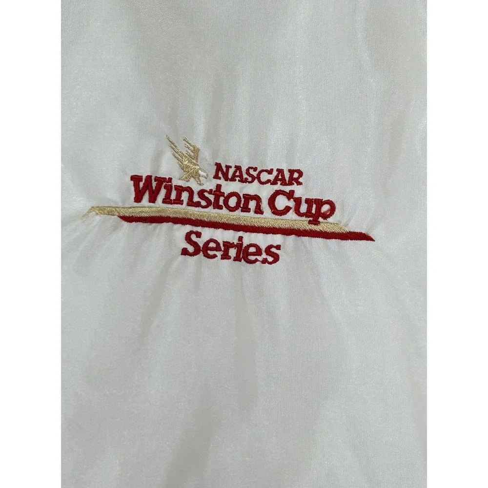 Vintage WINSTON Swingster Men's Medium Puffer Racing Jacket‎ NASCAR USA MADE